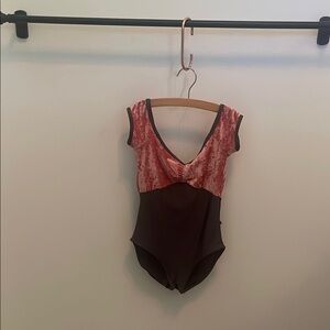 Yumiko Women’s Leotard.  Elli Style. XS High Cut.